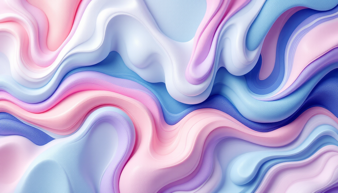 editorial cover, soft pastel palette
